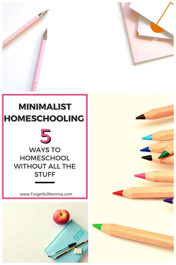 Minimalist Homeschooling - Homeschooling Without the Stuff