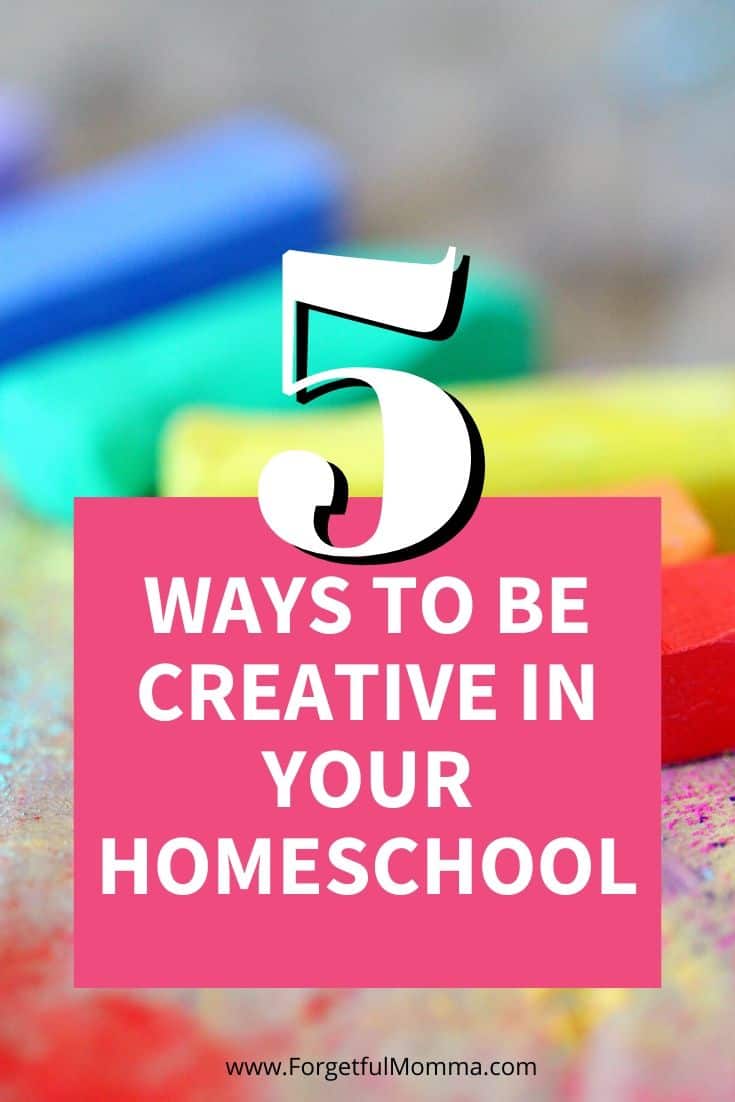 National Creativity Month - Creative in your homeschool