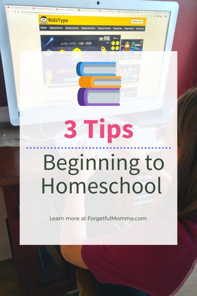 Homeschool Tips for Beginners - 3 tips beginning to homeschool