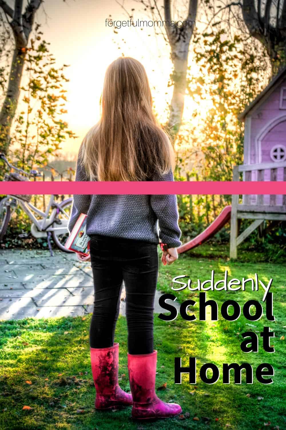 Suddenly homeschooling - school at home