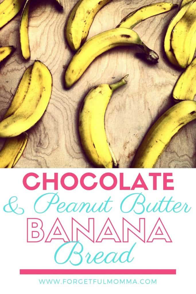 Chocolate & Peanut Butter Banana Bread
