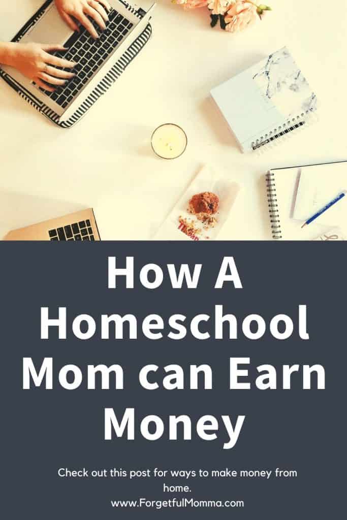How A Homeschool Mom can Earn Money