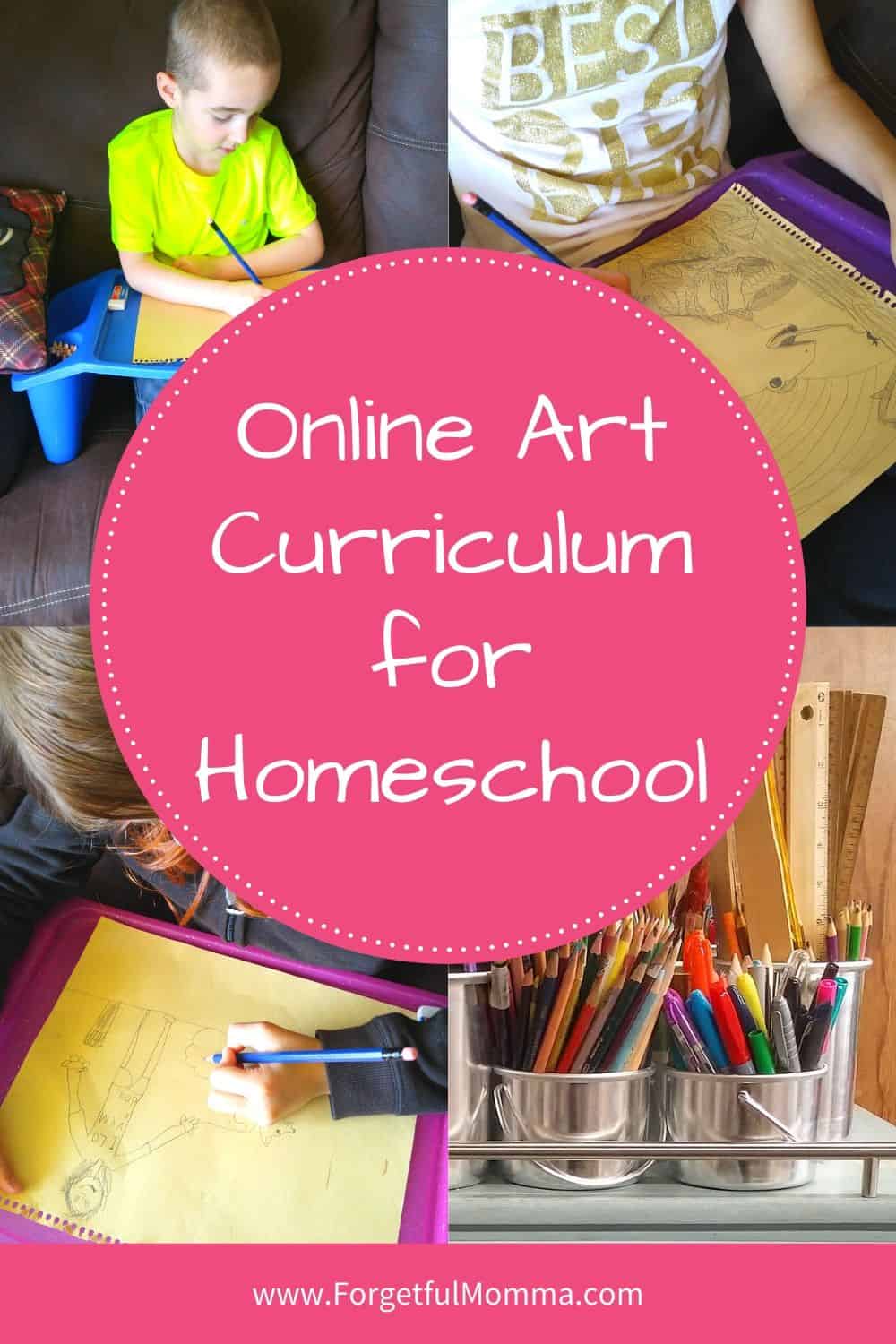 Online Art Curriculum for Homeschool Momma