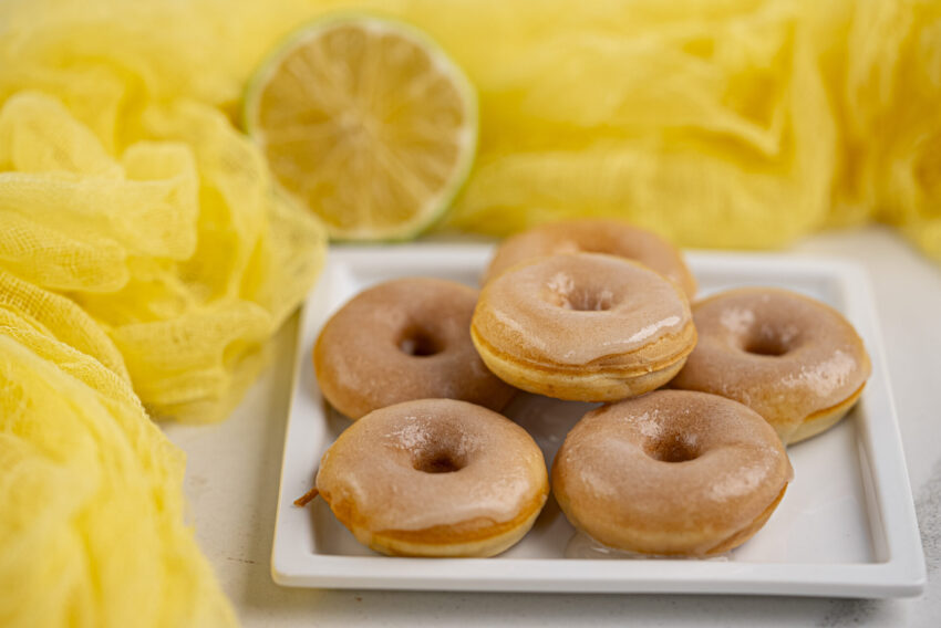 These Lemon Mini Donuts are so fresh and tasty