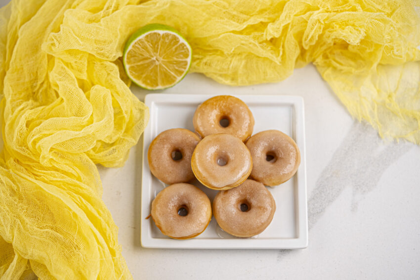 Yummy, fresh, lemon mini donuts recipe
