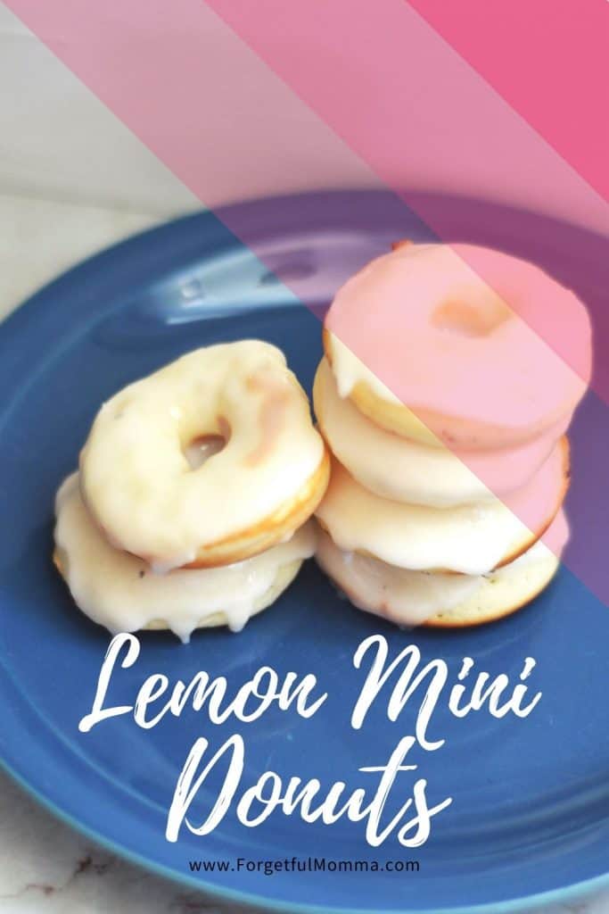 Lemon mini donuts