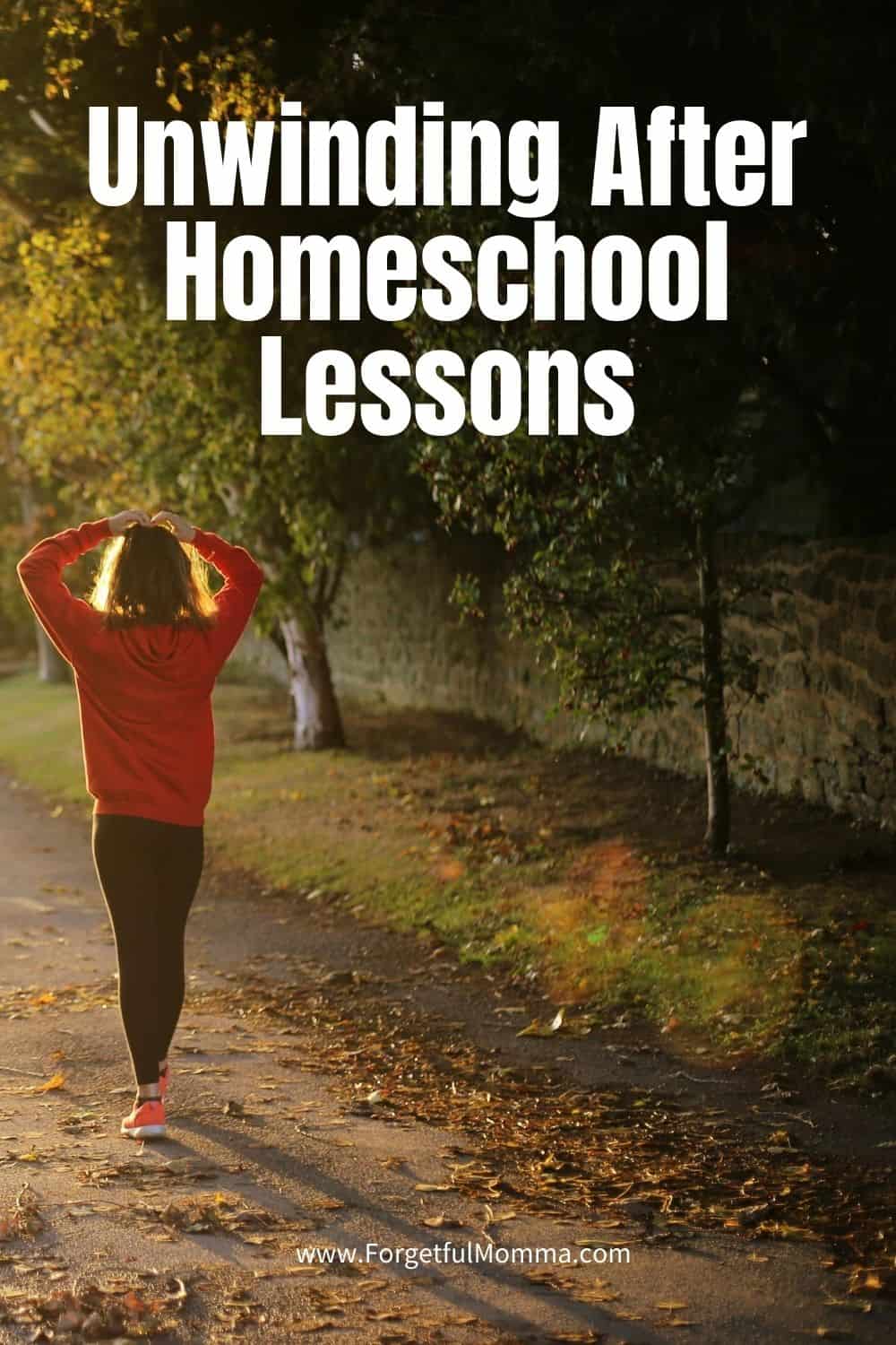UnWinding After Homeschool Lessons