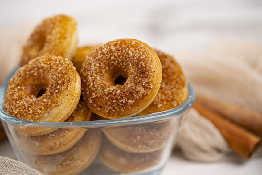 Cinnamon Sugar Mini Donut Recipe