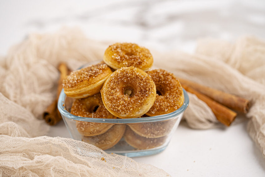 Ready to eat mini donuts