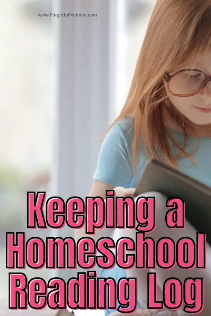 Keeping a Homeschool Reading Log