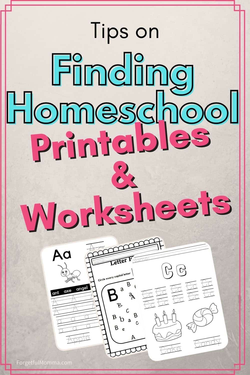 finding-homeschool-printables-worksheets for Free Homeschool Printables For Kindergarten Finding Homeschool Printables/Worksheets for Free Homeschool Printables For Kindergarten