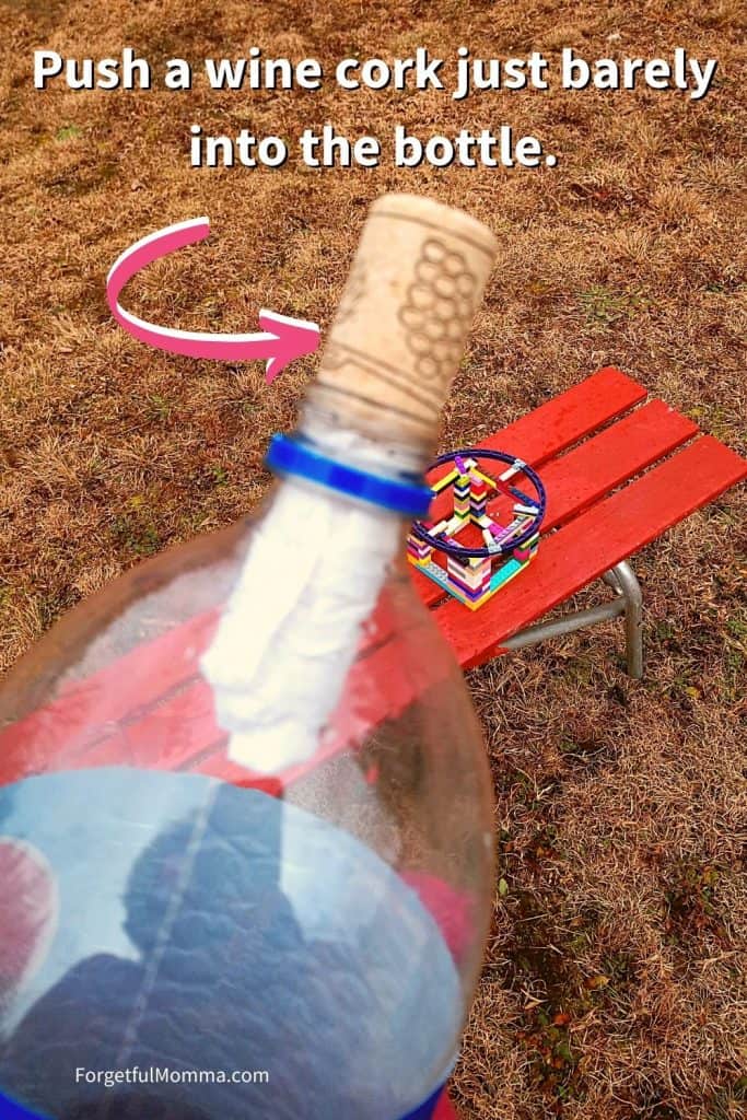 Bottle Rockets - wine cork in bottle