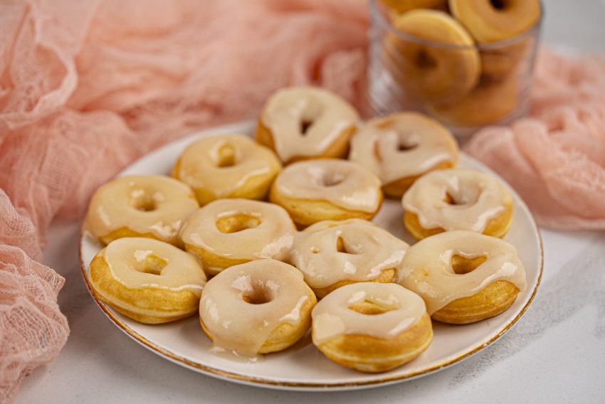 Pancake Donuts ready to eat
