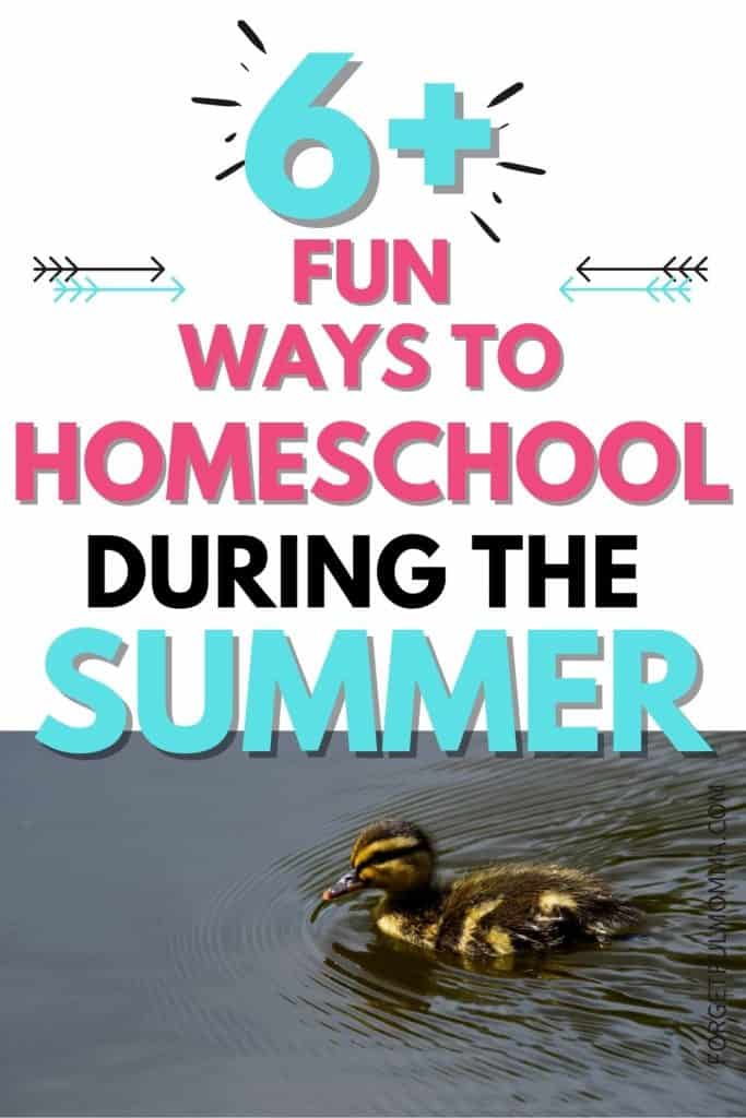 Fun Ways to Homeschool During the Summer