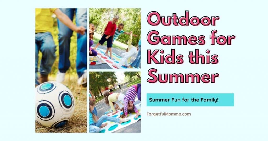 Outdoor Games for Kids this Summer