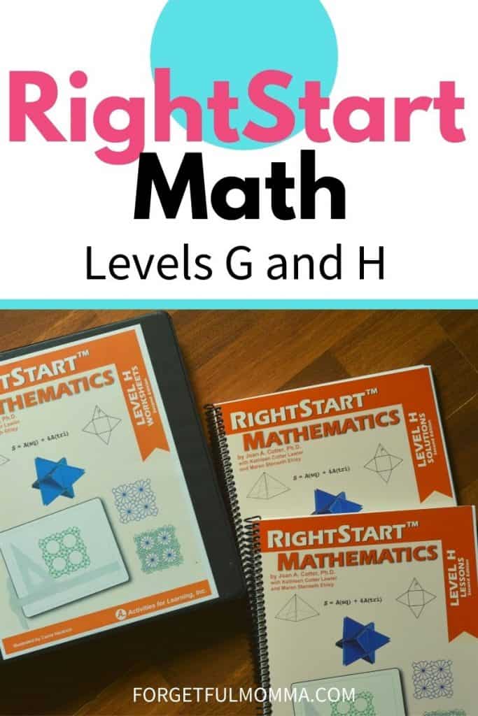 RightStart Math Levels G and H Review