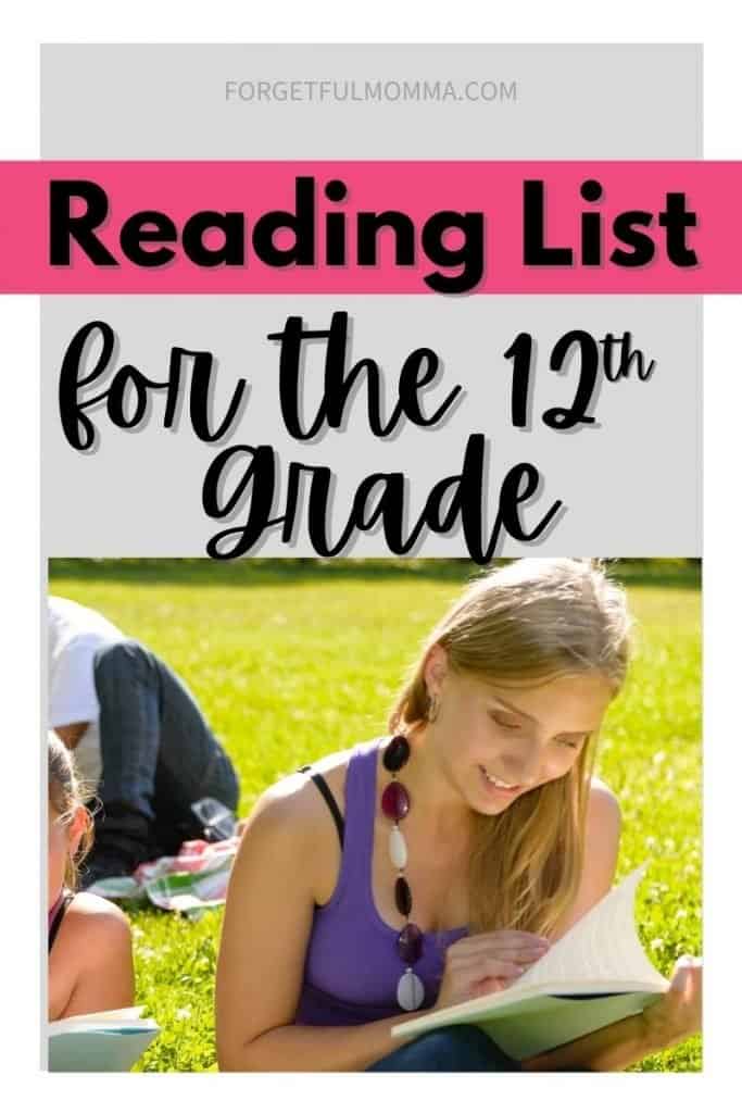 12th Grade Reading List for Homeschool