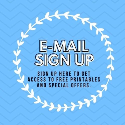 email sign up form image