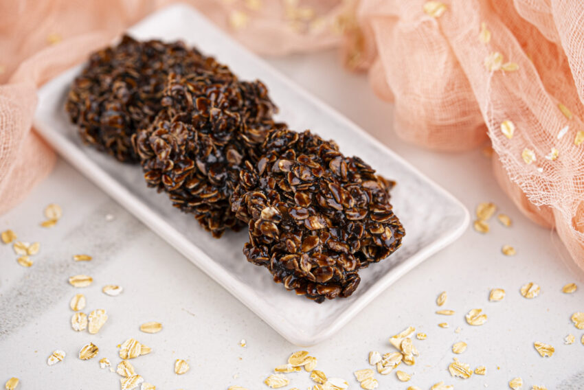 Perfect, single serve no-bake cookie