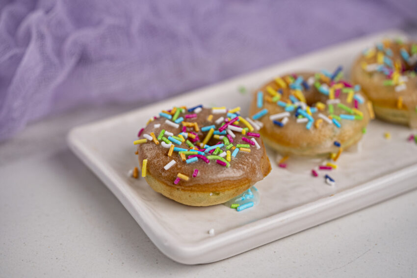 Birthday Cake Donuts are a hit