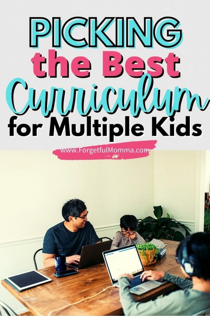 Picking the Best Curriculum for Multiple Kids