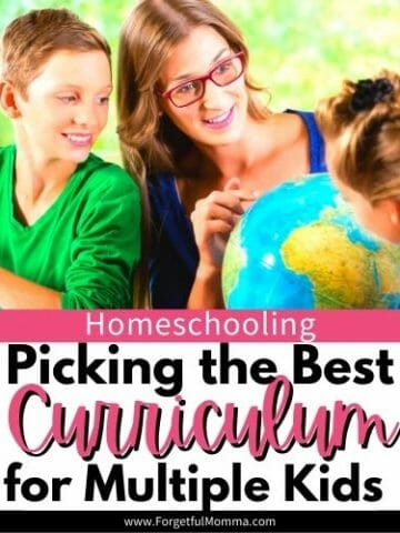 Picking the Best Curriculum for Multiple Kids