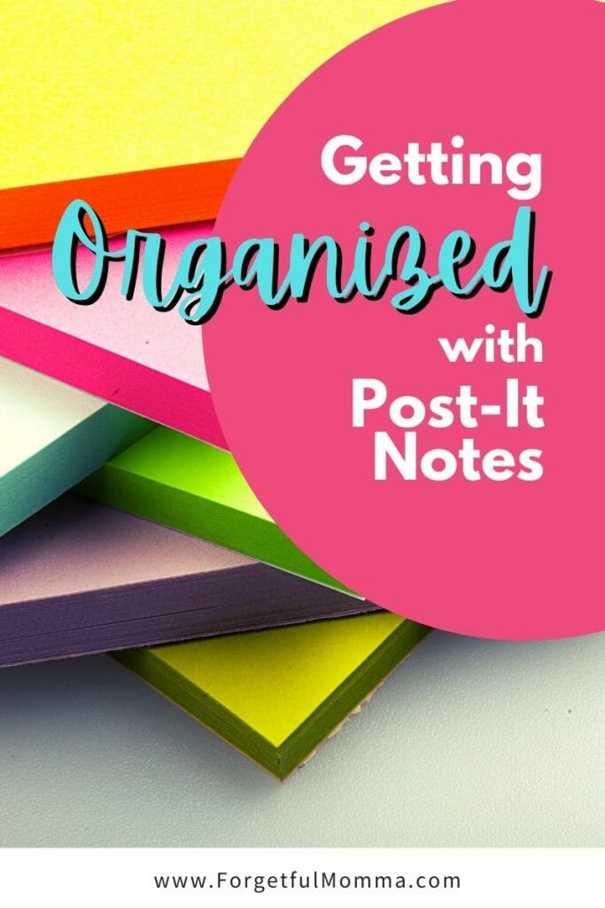 Getting Organized with Post-It Notes