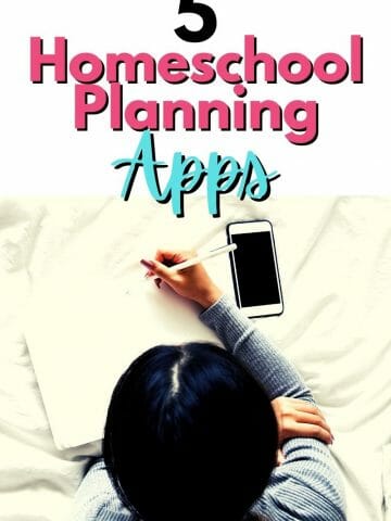5 Apps for Homeschool Planning - Mom planning on phone