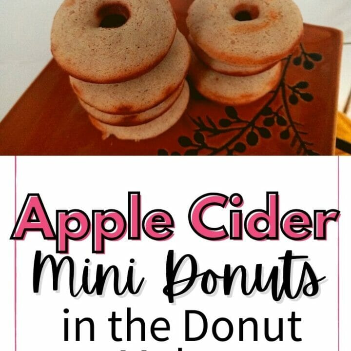 Apple Cider Mini Donuts