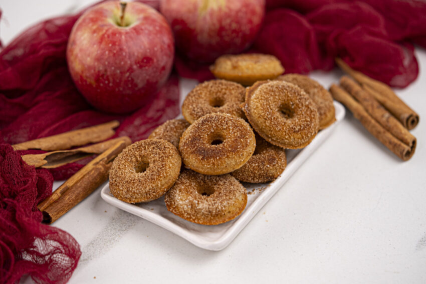 Apple Cider Donuts for a Mini Donut Maker
