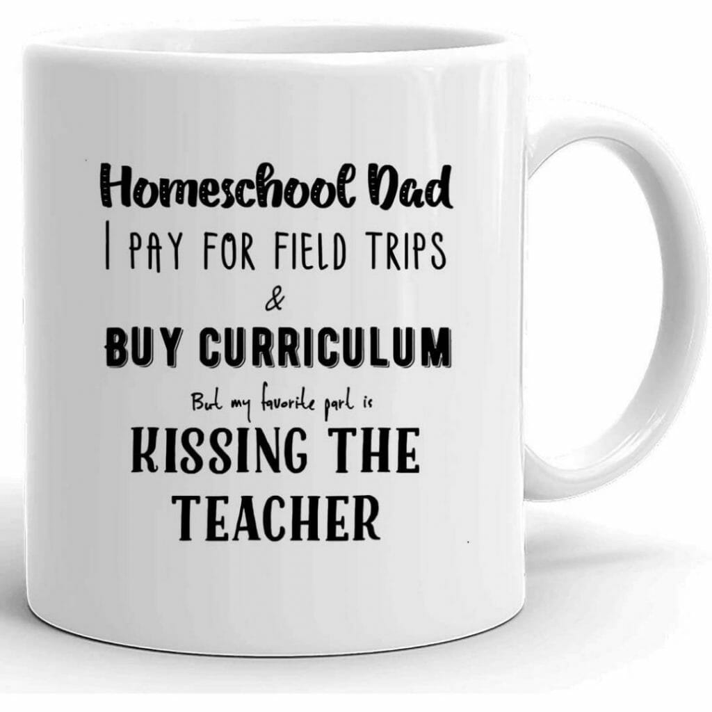homeschool dad mug