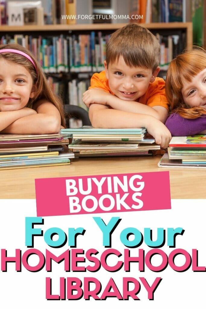 Kids with arms crossed over piles of books with text overlay