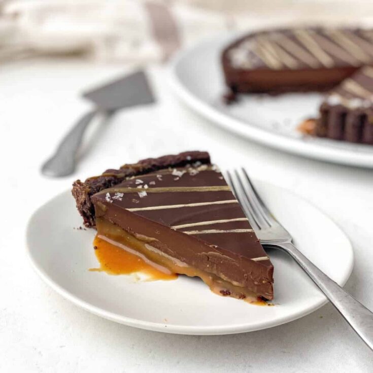Image for Chocolate Caramel Tart - Live to Sweet