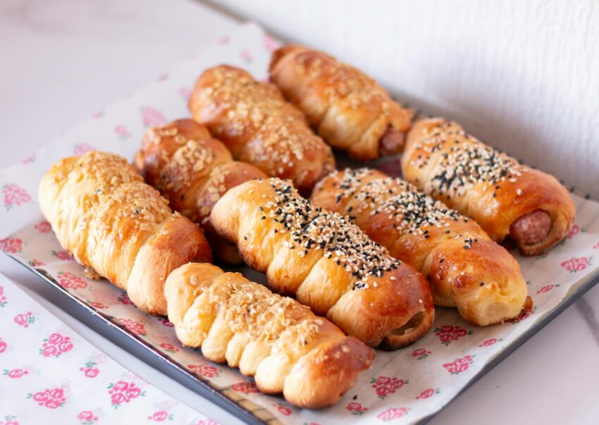 Pigs in a blanket never disappoint.