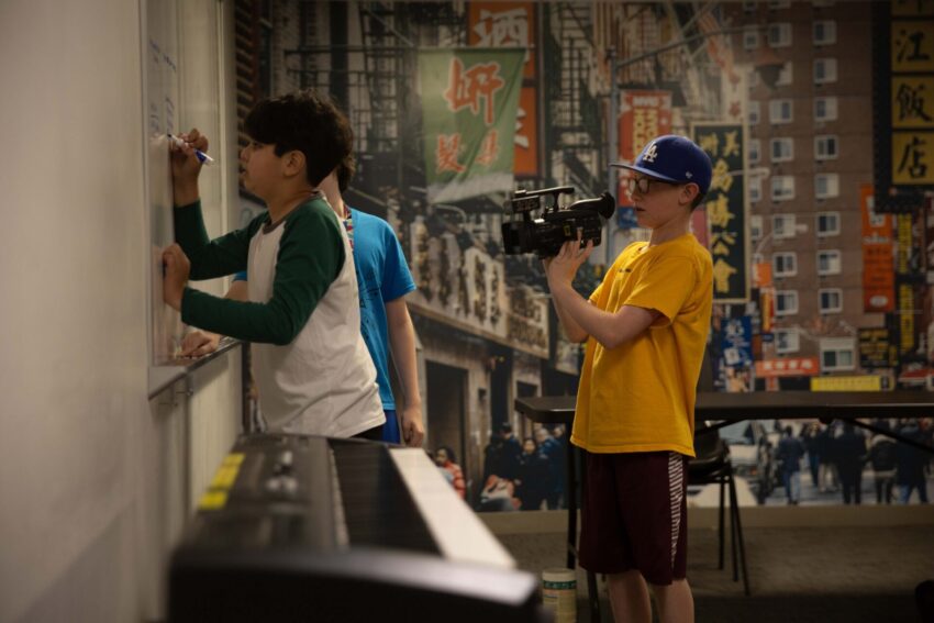 The future of film making starts at the New York Film Academy youth summer camp, photo credit New York Film Academy